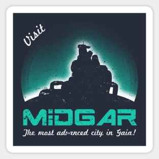 Visit Midgar Sticker